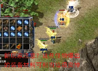 新玩家注意?这些怪物爆出的装备材料可别当垃圾卖掉 新玩家注意?这些怪物爆出的装备材料可别当垃圾卖掉