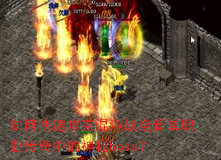 ��ο��ٹ��˻���սȫ�µ�ְҵ�����е�����boss��