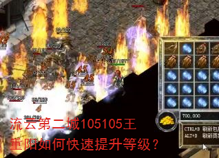 流云第二城105105王重阳如何快速提升等级? 流云第二城105105王重阳如何快速提升等级?