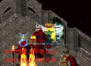 如何快速上手单职业传奇?新手必看攻略 如何快速上手单职业传奇?新手必看攻略