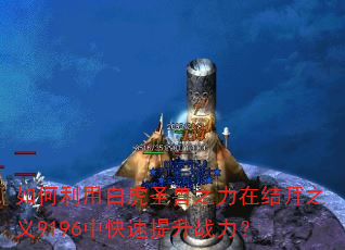 ������ð׻�ʥ��֮���ڽ��֮��9196�п�������ս����