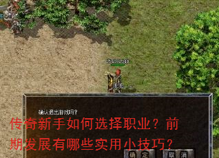 传奇新手如何选择职业?前期发展有哪些实用小技巧? 传奇新手如何选择职业?前期发展有哪些实用小技巧?