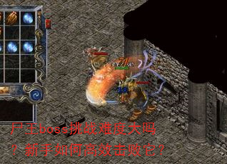 尸王boss挑战难度大吗?新手如何高效击败它? 尸王boss挑战难度大吗?新手如何高效击败它?