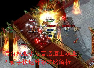 传奇私服小号首选道士职业?新手快速升级攻略解析 传奇私服小号首选道士职业?新手快速升级攻略解析