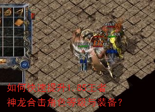 如何快速提升1.85王者神龙合击角色等级与装备? 如何快速提升1.85王者神龙合击角色等级与装备?